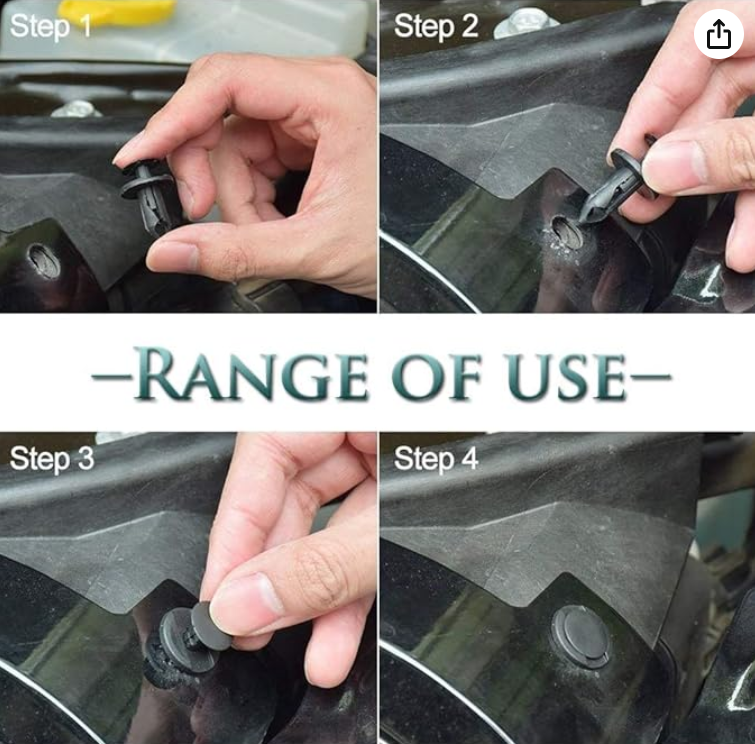 Pack de 100 Pièces Pour Voiture Malovax