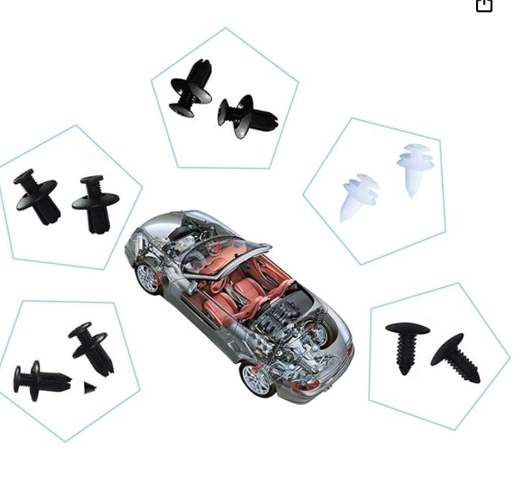 Pack de 100 Pièces Pour Voiture Malovax